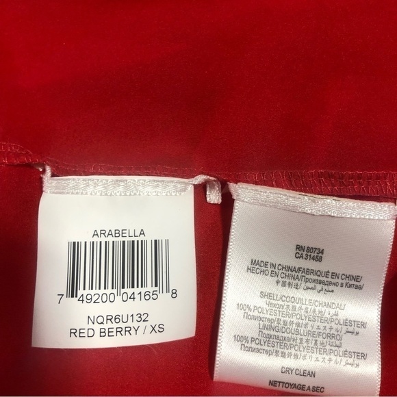 Bcbgmaxazria Arabella Pleated Cocktail Dress, size XS - Picture 8 of 10